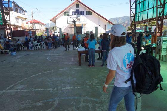 First mission with TSF