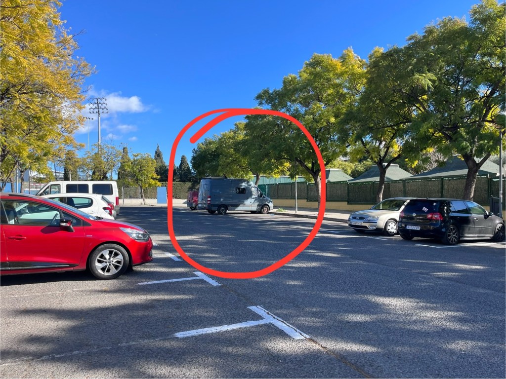 Parking in Alicante Monte Tossal